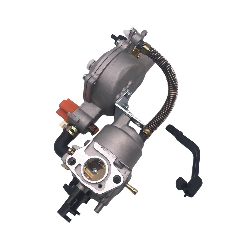 Generator Dual Fuel Carburetor LPG NG Conversion Kit For 2.8KW GX200 170F Manual Choking Coil Power Tool GX160 2KW 168F