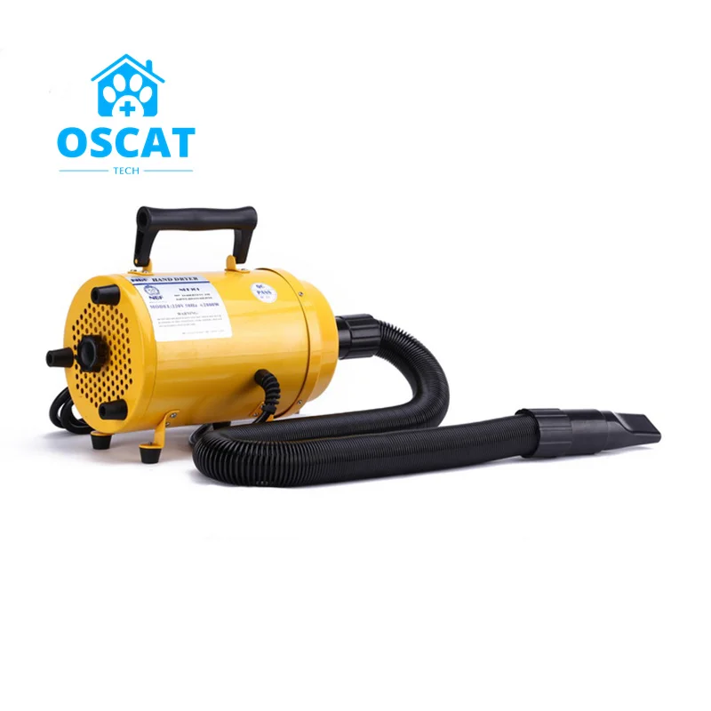 OSCAT Veterinary Equipment Efficient Vet Shop Dryer Portable Machine Super Wind Mute Standing Pet Hair Dryer