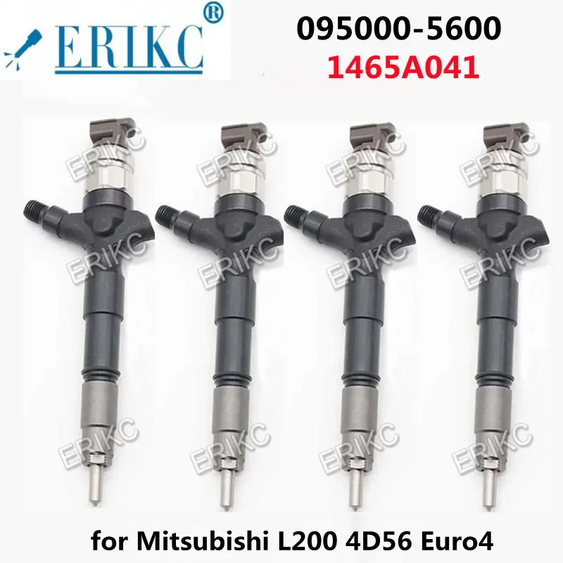 

095000-5600 095000-5601 1465A041 ERIKC Nozzle Set for Mitsubishi L200 4D56 Euro4 Automotive Parts Fuel Injectors