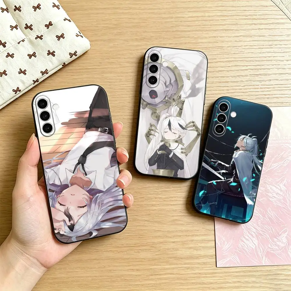 GAME Library of Ruina Yan Phone Case For Samsung Galaxy A73,A72,A71,A70,A53,A52,A51,Others Soft Black Cover