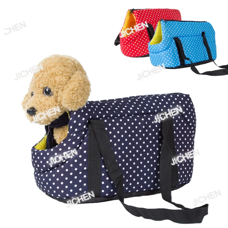 

JC pet shoulder bag breathable autumn and winter warm go out portable dog portable cat bag folding pet bag
