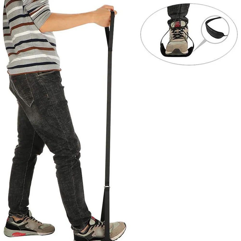 Nylon Leg Lifter Strap Knee Thigh Reposition Aid Patient Mobility Belt for Hip Surgery Recovery Physical Therapy Walking