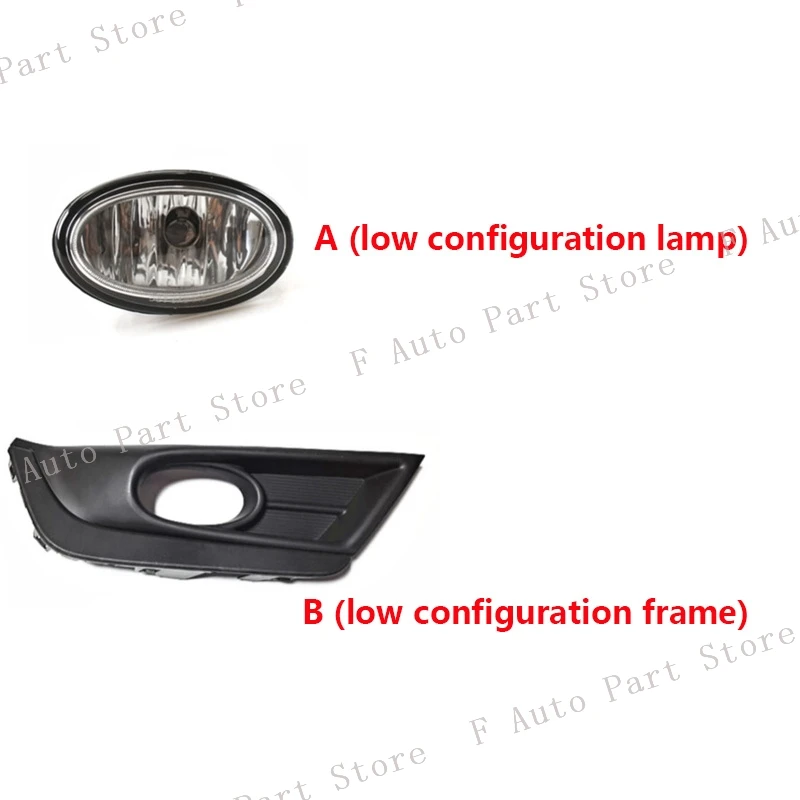 Luz antiniebla de parachoques delantero para coche, lámpara de circulación diurna, cubierta embellecedora de marco, capó antiniebla, para Honda CRV