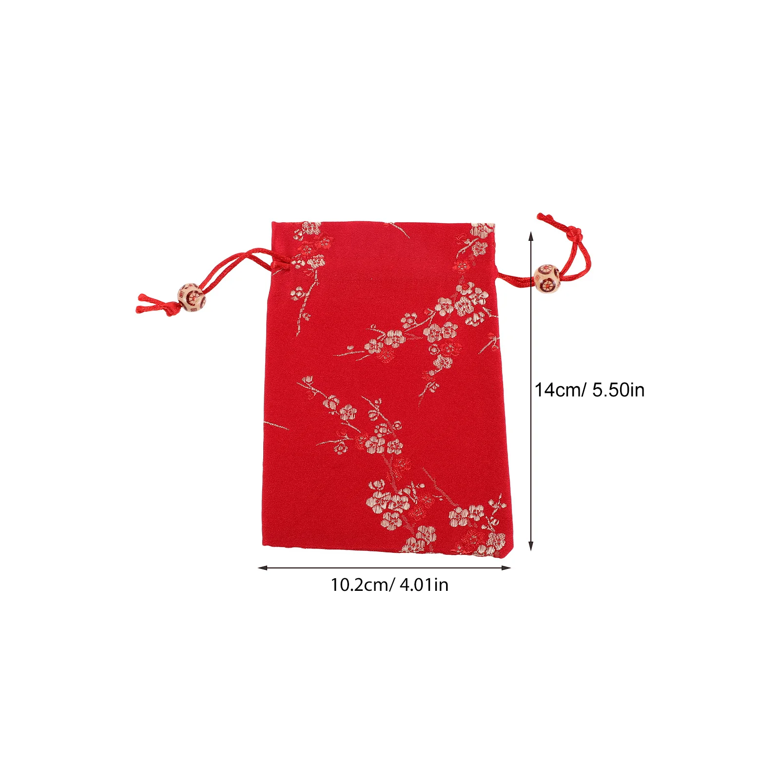 Borsa per gioielli in seta con coulisse in broccato ricamato da 12 pezzi, borsa per gioielli in seta, regalo per bomboniere, borsa da viaggio in seta