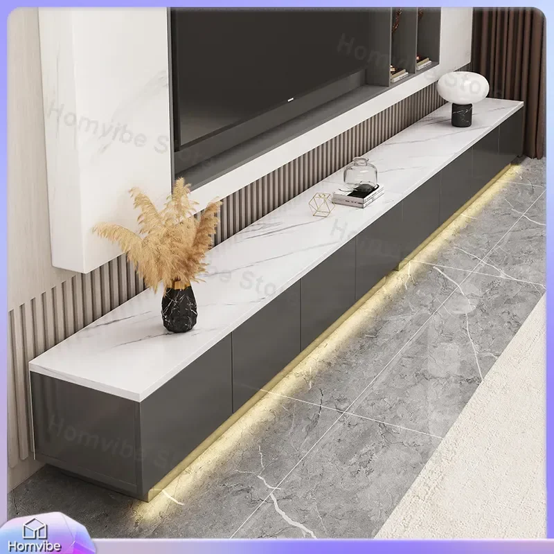 Modern TV Stand Cabinet Living Room Furniture Small Apartment Floor Console Table Simple Storage Unit for Rental House 2026