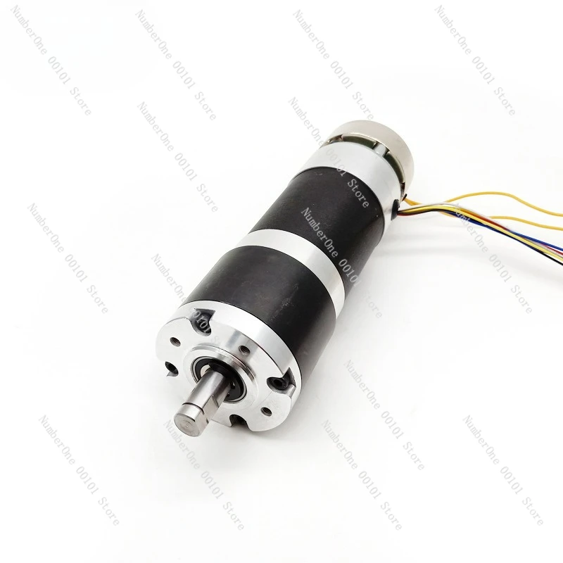 60Mm brushless planetary gear motor with large torque with brake, optional encoder 24V planetary gear motor
