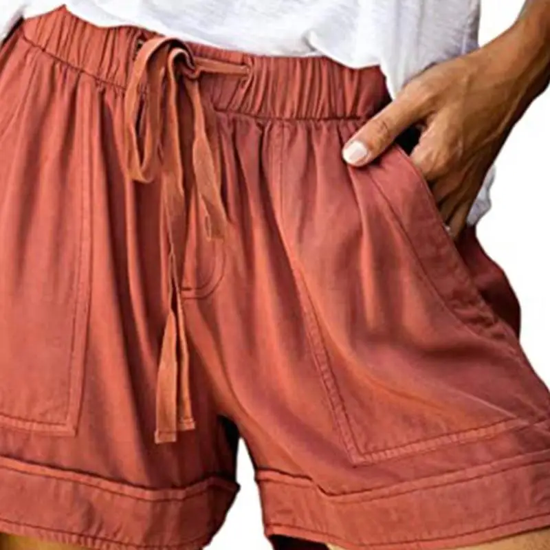 Cintura alta dstring saco aberto casual orts para as mulheres primavera 2026 nova chegada confortável solto ajuste calças por cch704