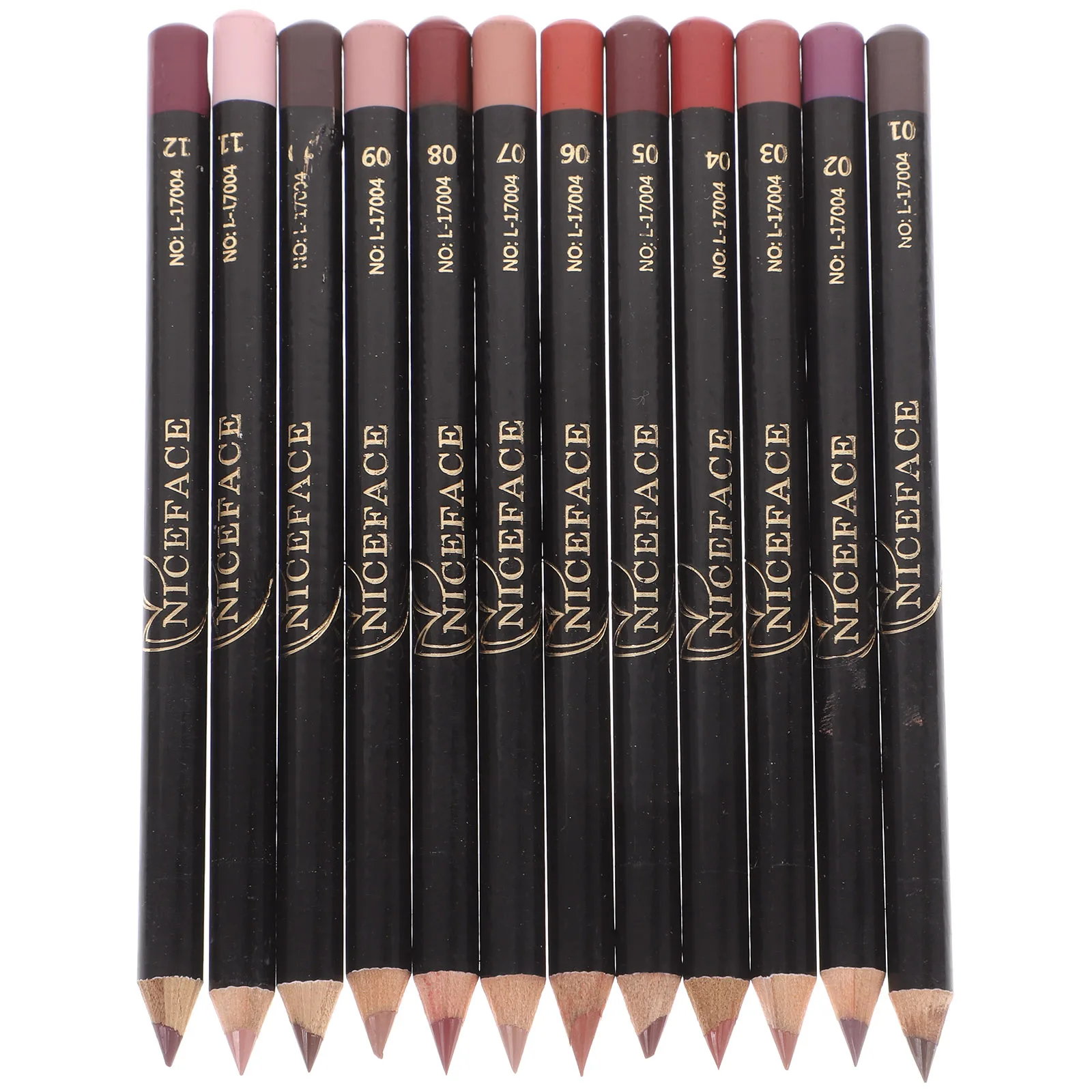 12 Kleuren Make-Up Lipliner Waterdichte Lip Lijn Potloden Matte Lipliner Duurzame Duurzame Lippenstift Vrouw Lip Contouren Cosmetisch