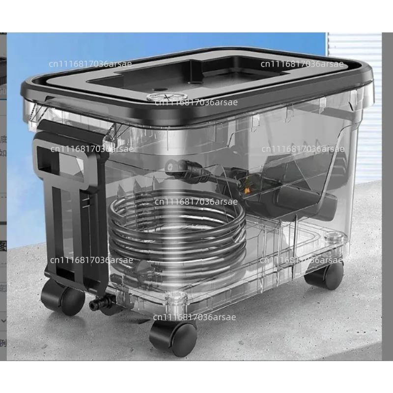 Movable Universal Seated Four-legged with Wheels Free Installation Ultra-light Mobile Brush Car