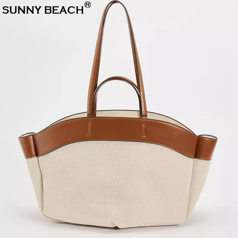 

Fashion Simple Large Travel Casual Bag Vintage Handbag Canvas Shoulder Woman Tote Bags Casual Handbag