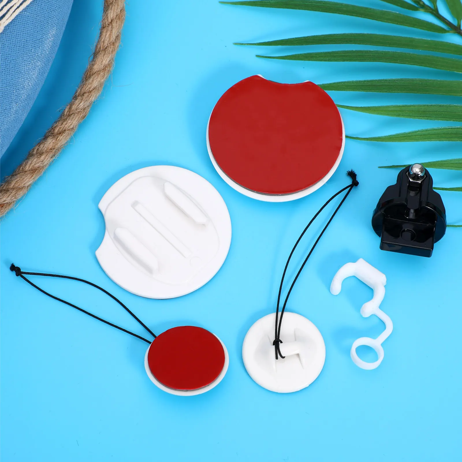 1Set Surfboard Mount Adapter Kit Cost Effective Plastic Surfing Holder Accessories for Action Cameras Suitable for Paddle Board