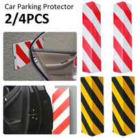 2/4Pcs Garage Wall Protector Foam Edge Corner Bumper Foam Wall Corner Guard Car Sticker Anti Scratch Parking Auto Door Protector