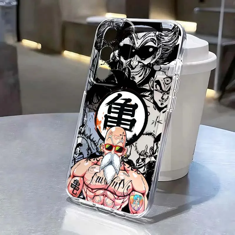 

Luxury D-Dragones Art B-Balls Phone Case For Samsung A71 A51 A55 A52 A35 A25 A22 A17 A07 A54 A15 A14 A05 A13 A73 5G Transparent