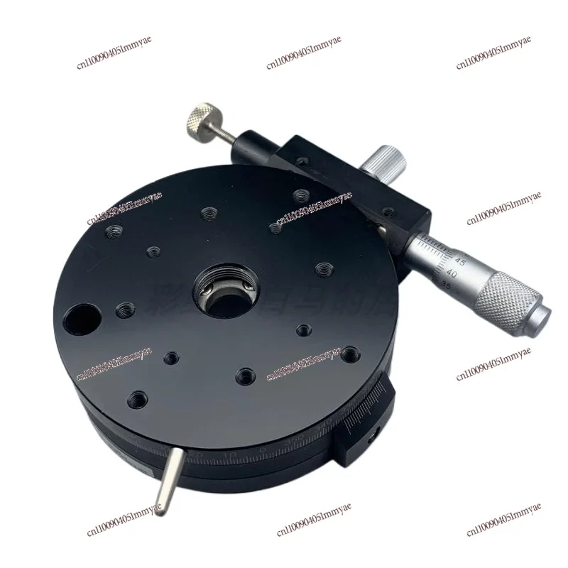 Precision Rotary Platform, Manual Turntable, Optical R-axis Platform B44-85N Table Top 85mm
