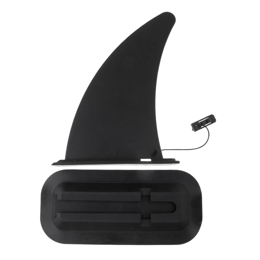 Kayak Skeg Tracking Fin Kayak Fin punti di montaggio Watershed Board canoa Boat Black