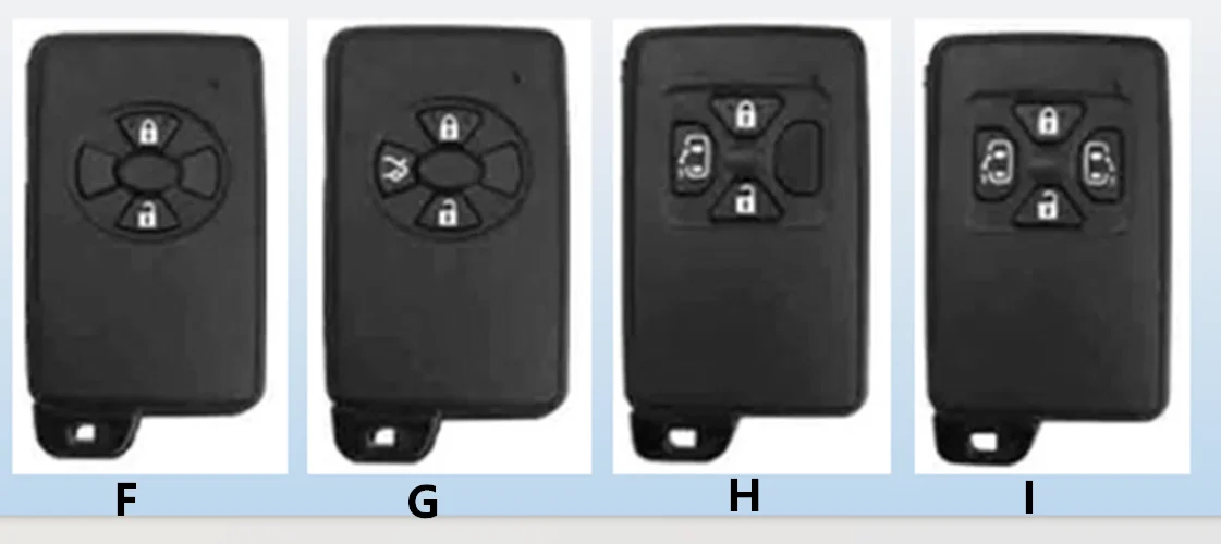 Lonsdor-mando a distancia sin llave inteligente LT20-03, PCB con Chip 4D, 433,92 MHz, para Toyota Alphard 2006-2016, número de placa 271451-0780