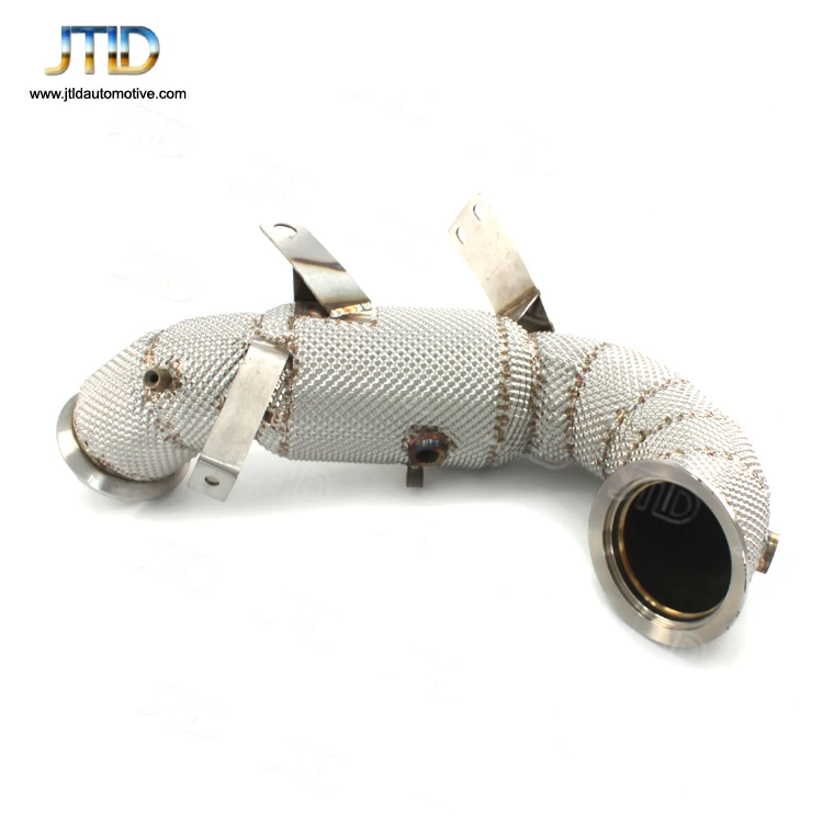 

JTLD Turbo Exhaust Catless Downpipe for Bens A45VI With Heat Shield without Catalytic Converter