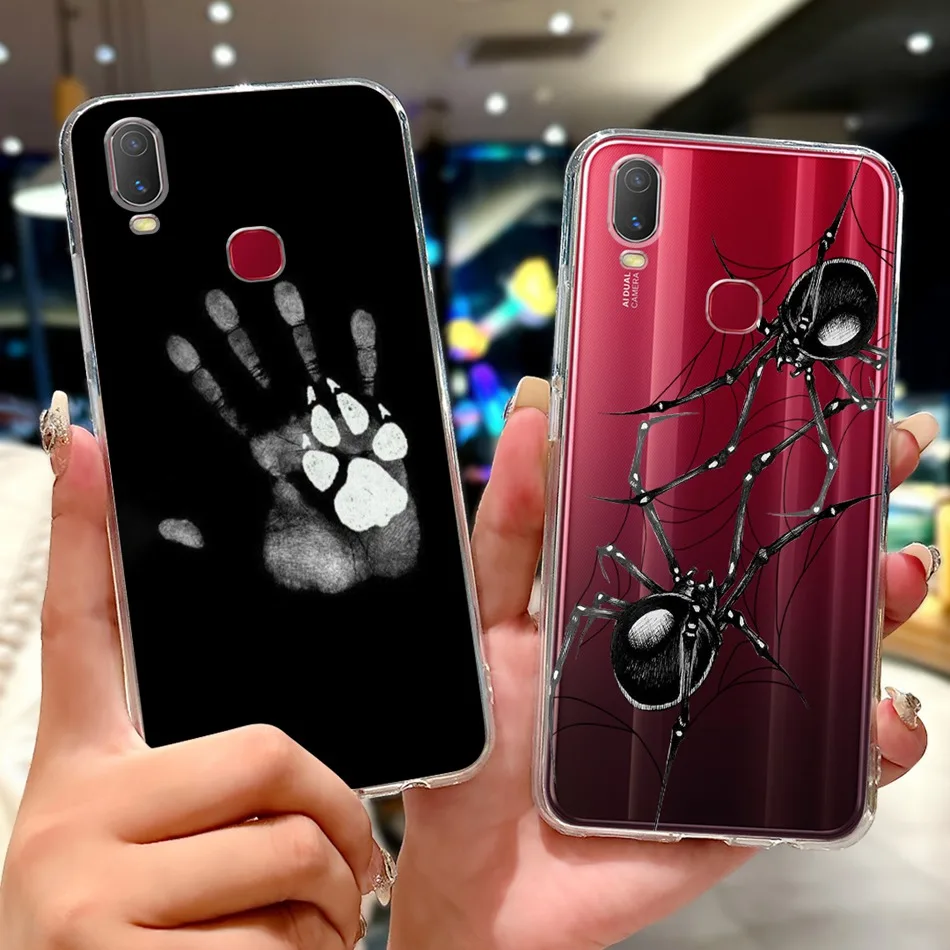 For Vivo Y11 Y12i 1906 1906_20 Fashion Cool Pattern Phone Case For VivoY11 Y 11 (2019) Soft Silicone TPU Cases