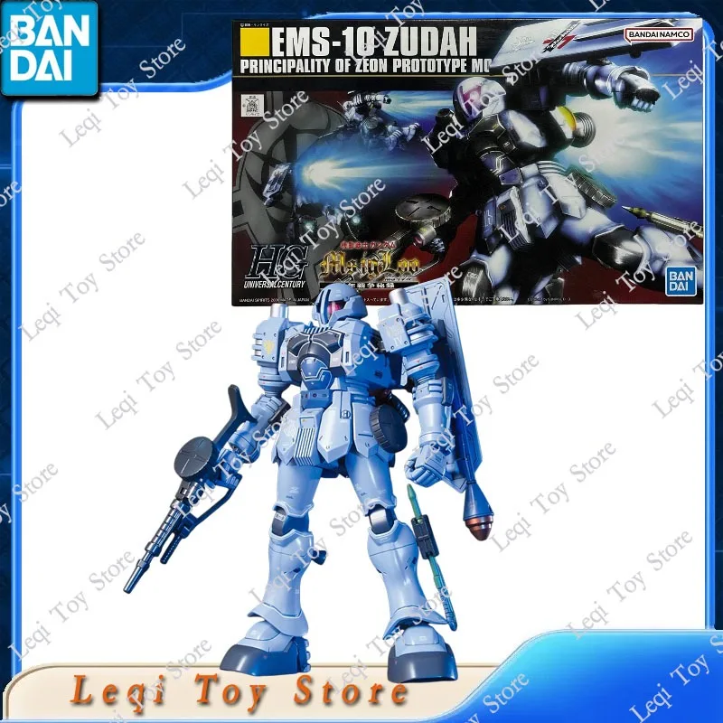 Bandai Original Genuine In Stock HG 065 1/144 EMS-10 ZUDAH Action Anime Figures Toys Gift Assembly Model Ornaments