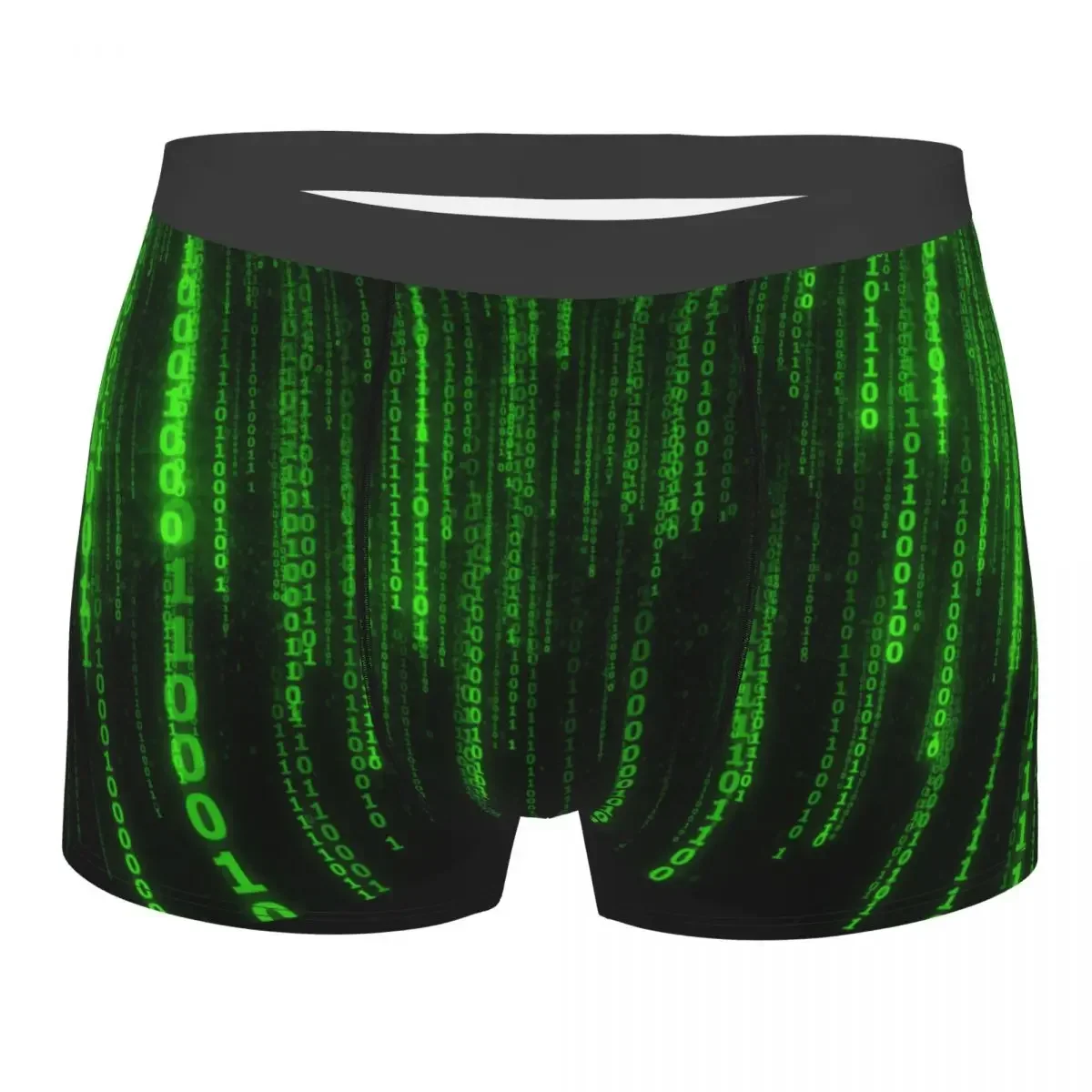 

Code Art The Matrix Трусы Homme Трусики Мужское нижнее белье Шорты с принтом Трусы-боксеры