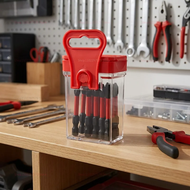 10PCS PZ2 Magnetic Screwdriver Bits 50mm S2 Steel Impact Driver Bits Non-Slip 1/4 Inch Hex Shank Drill Bits Power Tool Accessori view 6