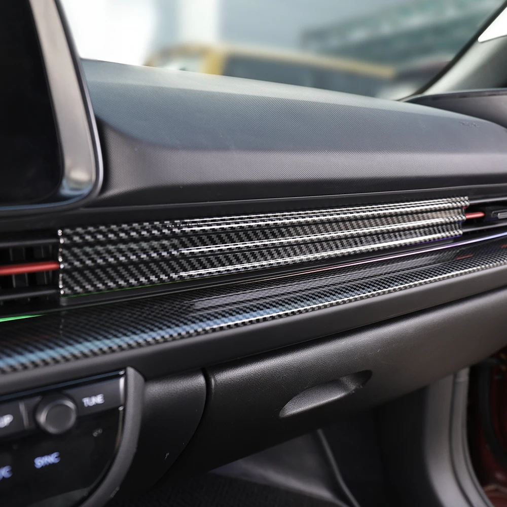 For Hyundai IONIQ 6 N /IONIQ 6 N-LINE/IONIQ 6 2026 Car Tuning Car Dashboard One Exhaust Outlet Cover Trim Accessories LHD