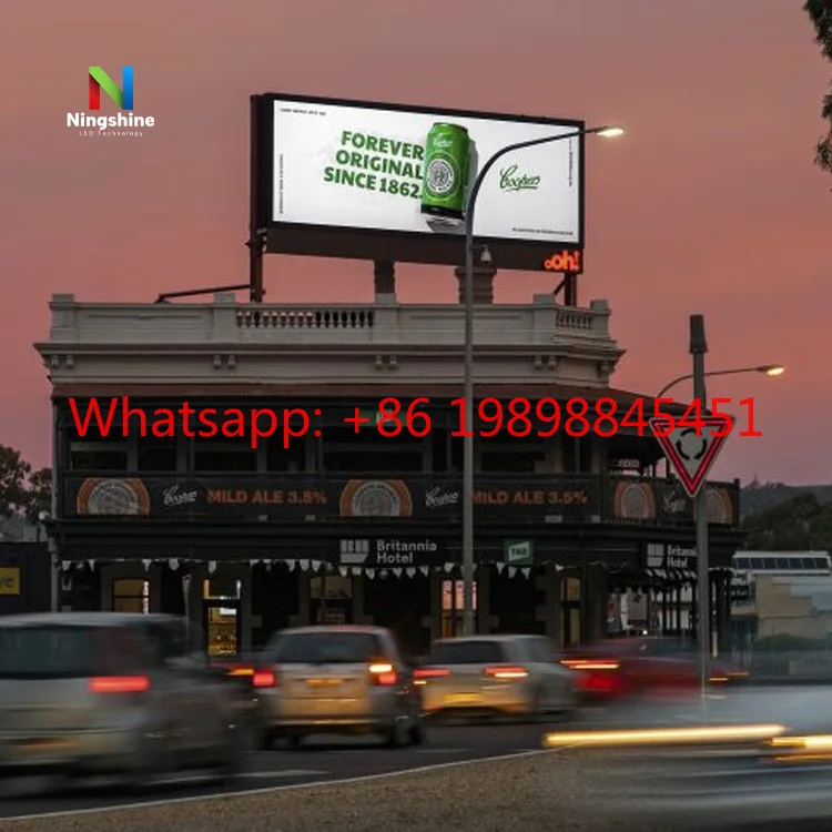 

Rear Service 960*960mm Outdoor SMD LED Display P3/P5/P8/P10 Rolling Advertising Video Wall