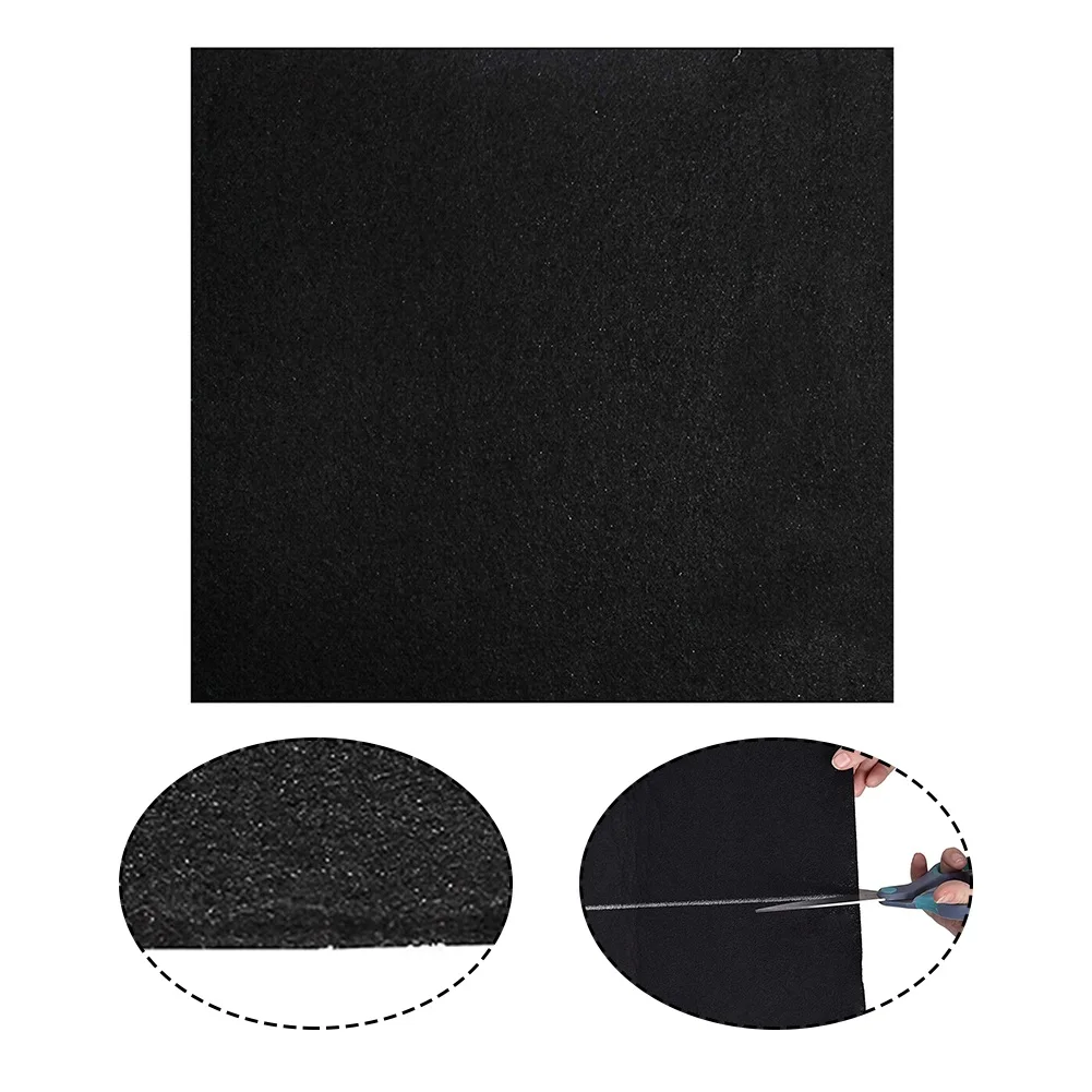 100 cm * 100 cm * 3mm filtro de carbón activado esponja filtro de carbón Extractor de campana extractora Cm Cm Mm Extractor de campana extractora de alta densidad