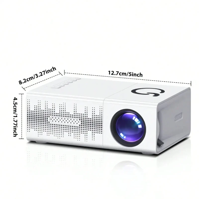 Mini Projector Z1 Manual Focus Home Theater Projector with H