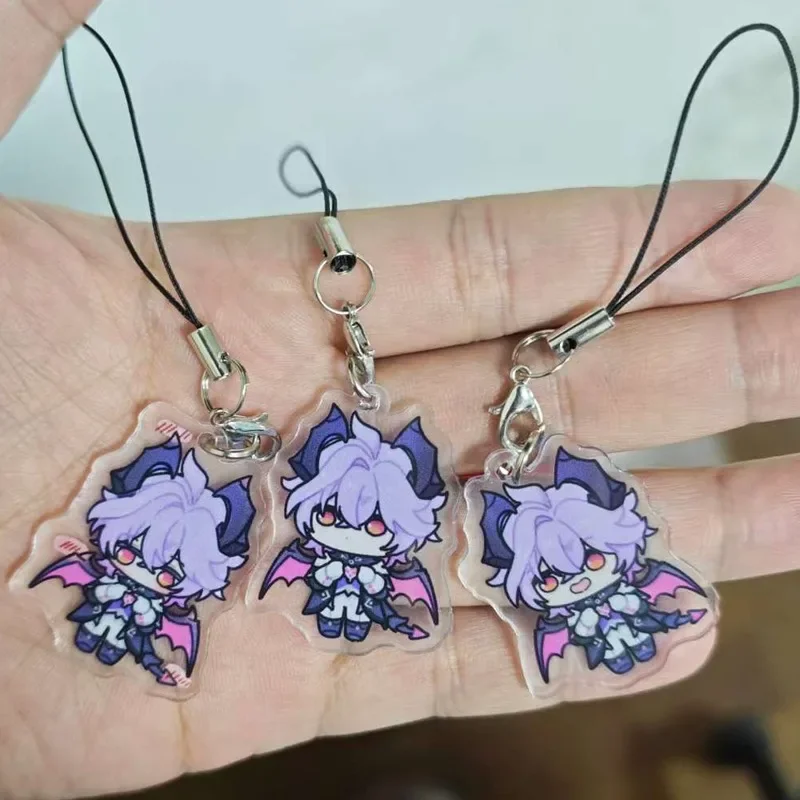 3Pcs/Set Cartoon Game Mobile Phone Lanyard Durin Phone Straps Keychain Bags Pendant