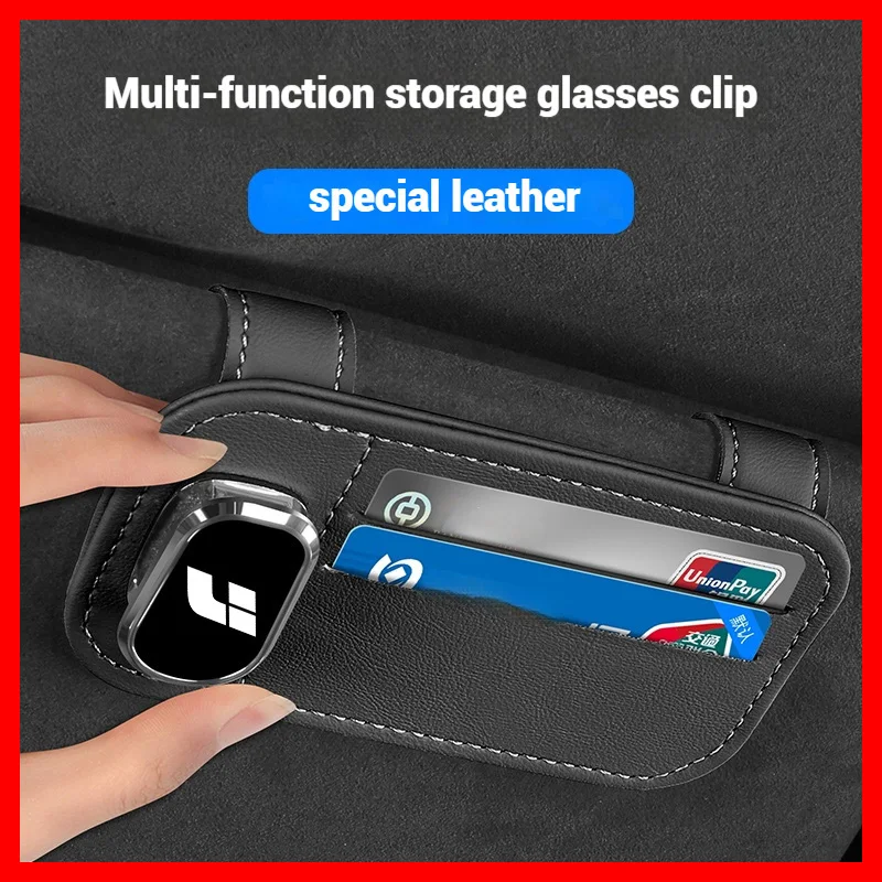 

Car Eyeglass Holder Glasses Storage Clip For Li Auto IDEAL LIXIANG L5 L6 L7 L8 L9 I7 ONE MEGA Accessories Car Sunglasses Holder