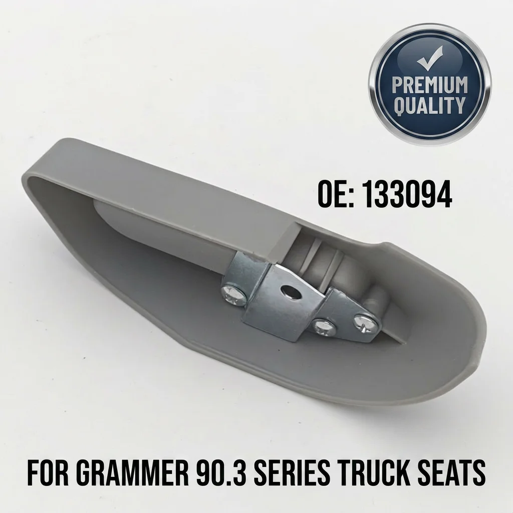 133094 Truck Seat Backrest Adjustment Handle for Grammer MSG90.3 for IVECO Stralis Scania MAN TGA TGX Gray Seat Lever Kit