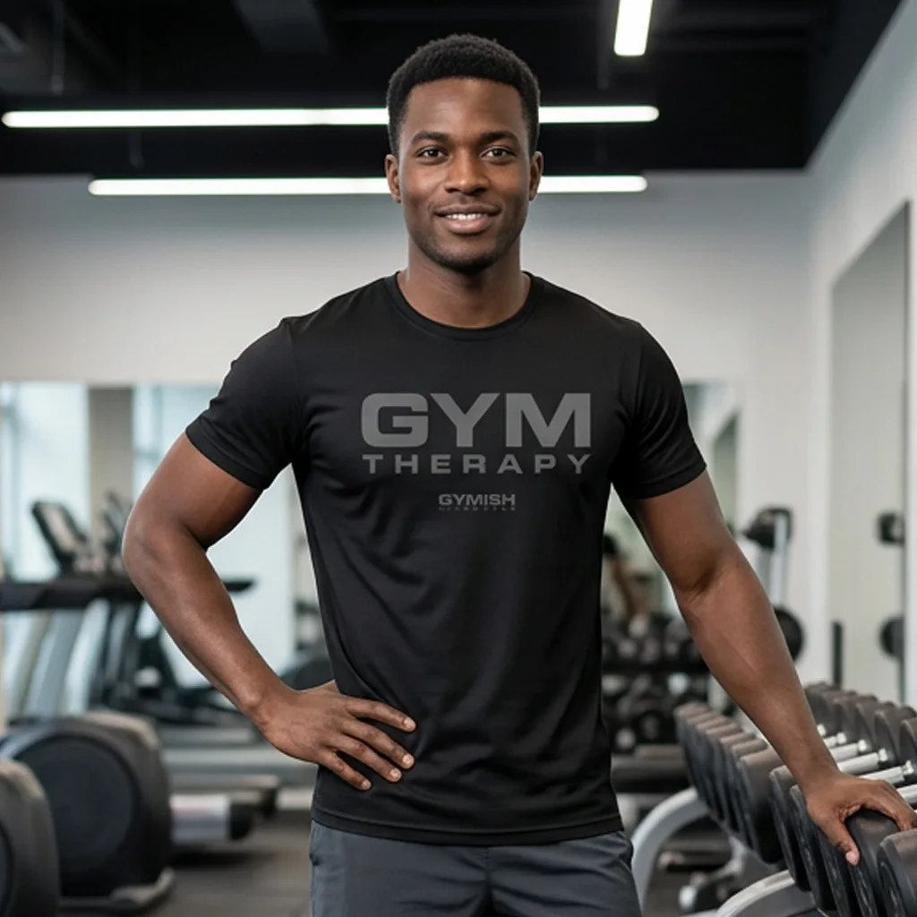 Men's T-shirt Men's Short Sleeve Outdoor T-shirt GYM Letter Pattern T-shirt Slim Sweater Man O-neck Tops Mens Tshirt Camiseta