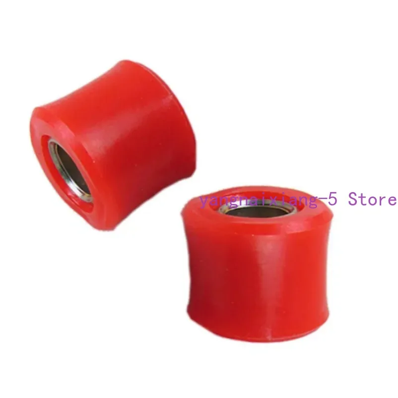 Motorcycle Bike Rear 10mm/12mm Shock Absorber Red Durable Rubber Bush Buffer Ring 4pcs or 2pcs