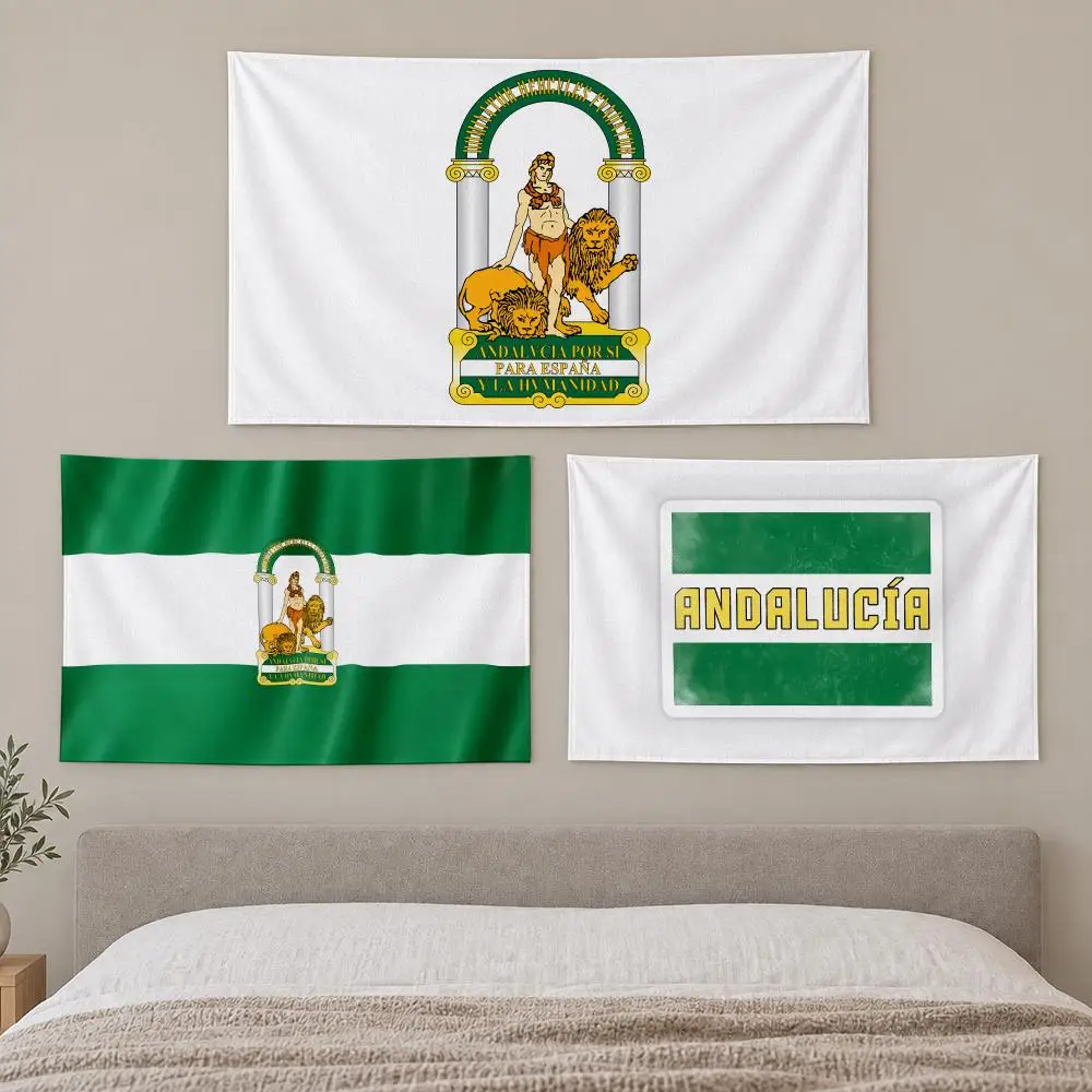Spain Spanish The Arbonaida Tapestry Custom Living Bedroom Party Dormitory Interior Wall Bohemian Decoration Attached Clip