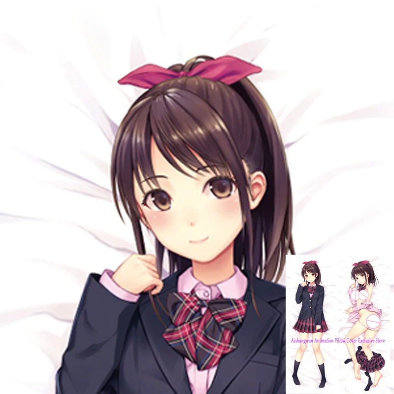 

Dakimakura Anime Pillow Cover Giant Breasts With Beautiful Legs Double Sided Print 2Way Bedding Festival Gifts Gifts