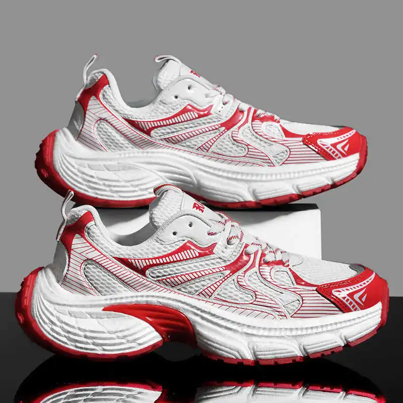 

Autumn Natural Leather Sneakers Men Walking Shoes Training Basketball Man Sneakers Beige Boots For Men Sport Sunny