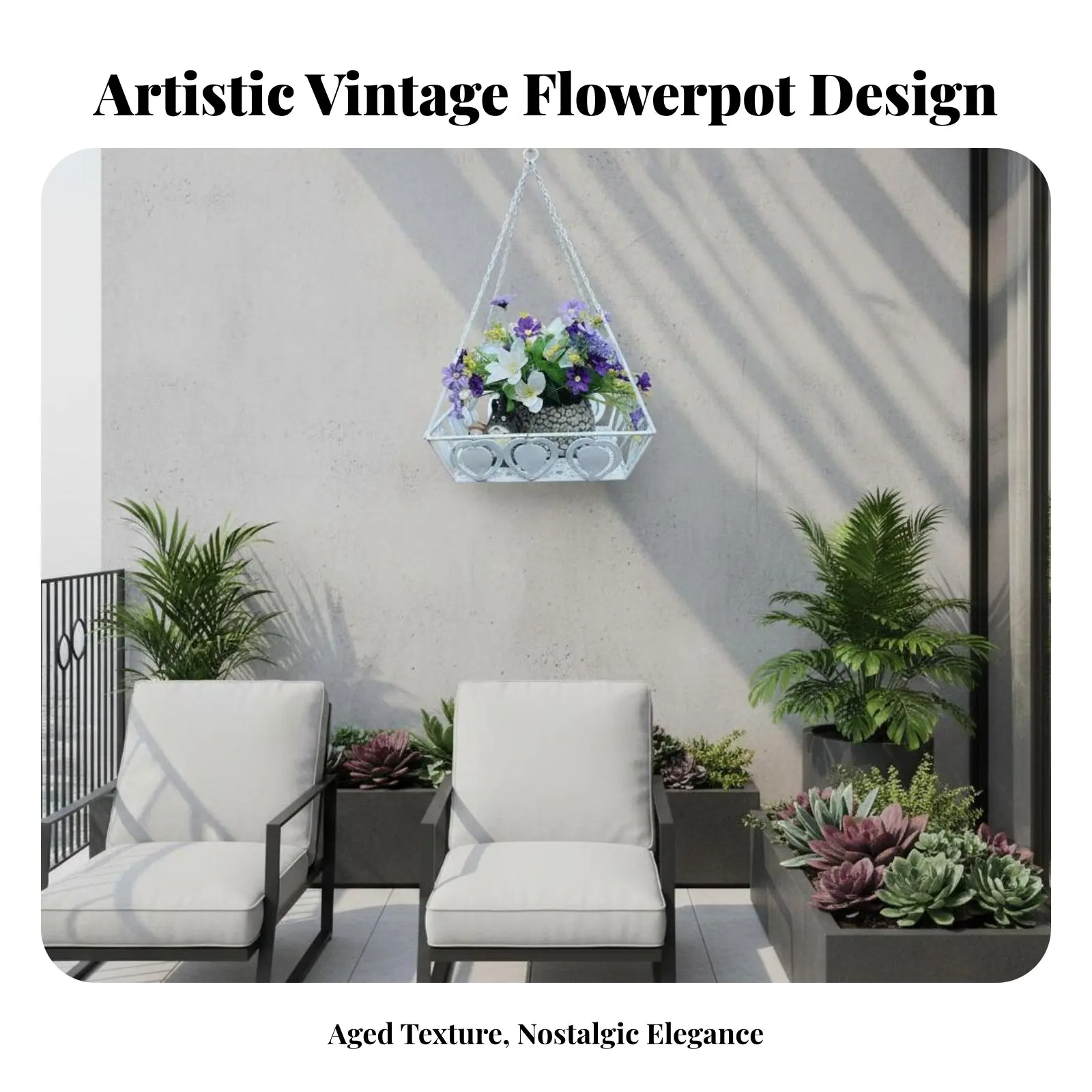 

Подвесной контейнер-каркас из проволоки в винтажном стиле, держатель для растений в форме конуса, декоративный, простая сборка, для домовладельцев, для веранды.