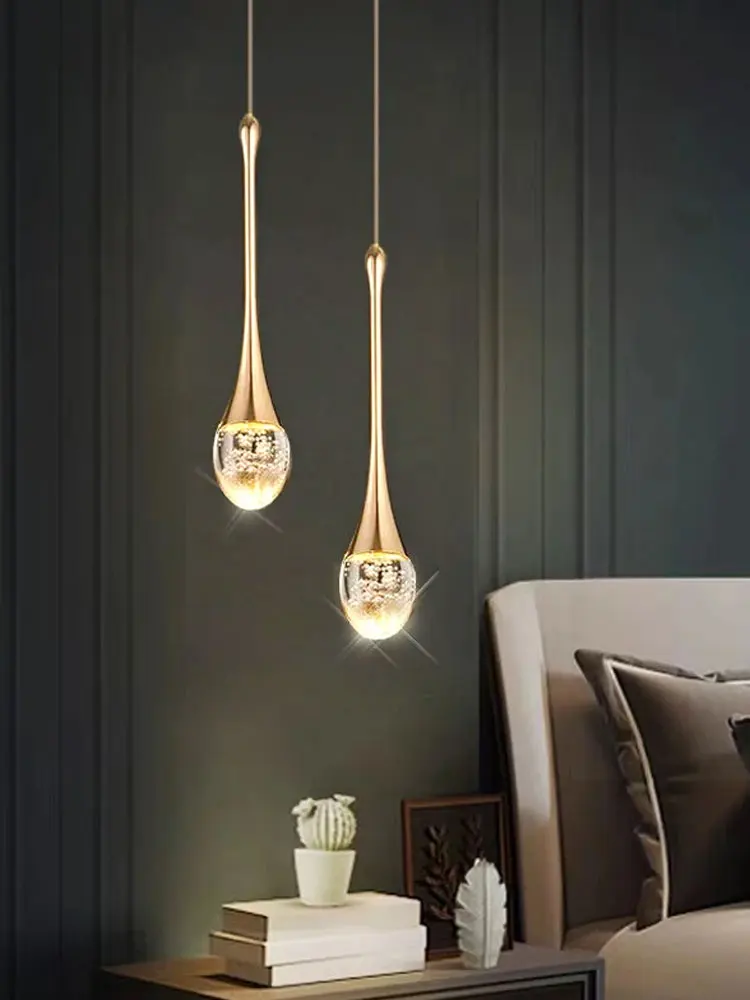 Moderne Bubble Crystal Hanglampen Indoor Hanglamp Voor Keuken Eiland Eetkamer Woonkamer Bar Café Hanglamp Home Decor - afbeelding 2