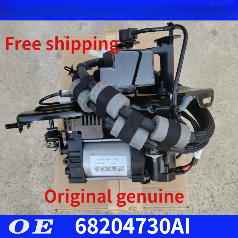 Original genuine Air Suspension Compressor Fit For Jeep Grand Cherokee 2011-2012 2013-2020 68041137AD 68204730AI