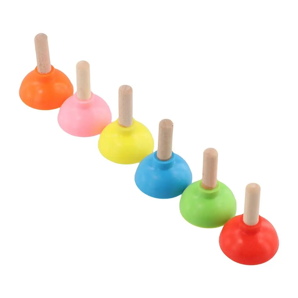 Mini Tiny Plunger Magic Inspired Looking Close-Up Toilet Shape Phone Holder Mentalism Light Weight Toilet Sucker Stand For Card