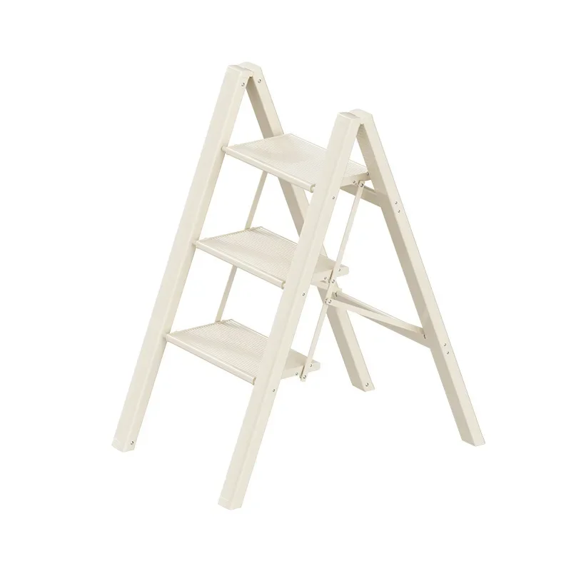 Thicken Aluminum Alloy Household Ladder Bench Multi-function Folding Ladder Three or Four Step Ladder Flower Frame Furniture