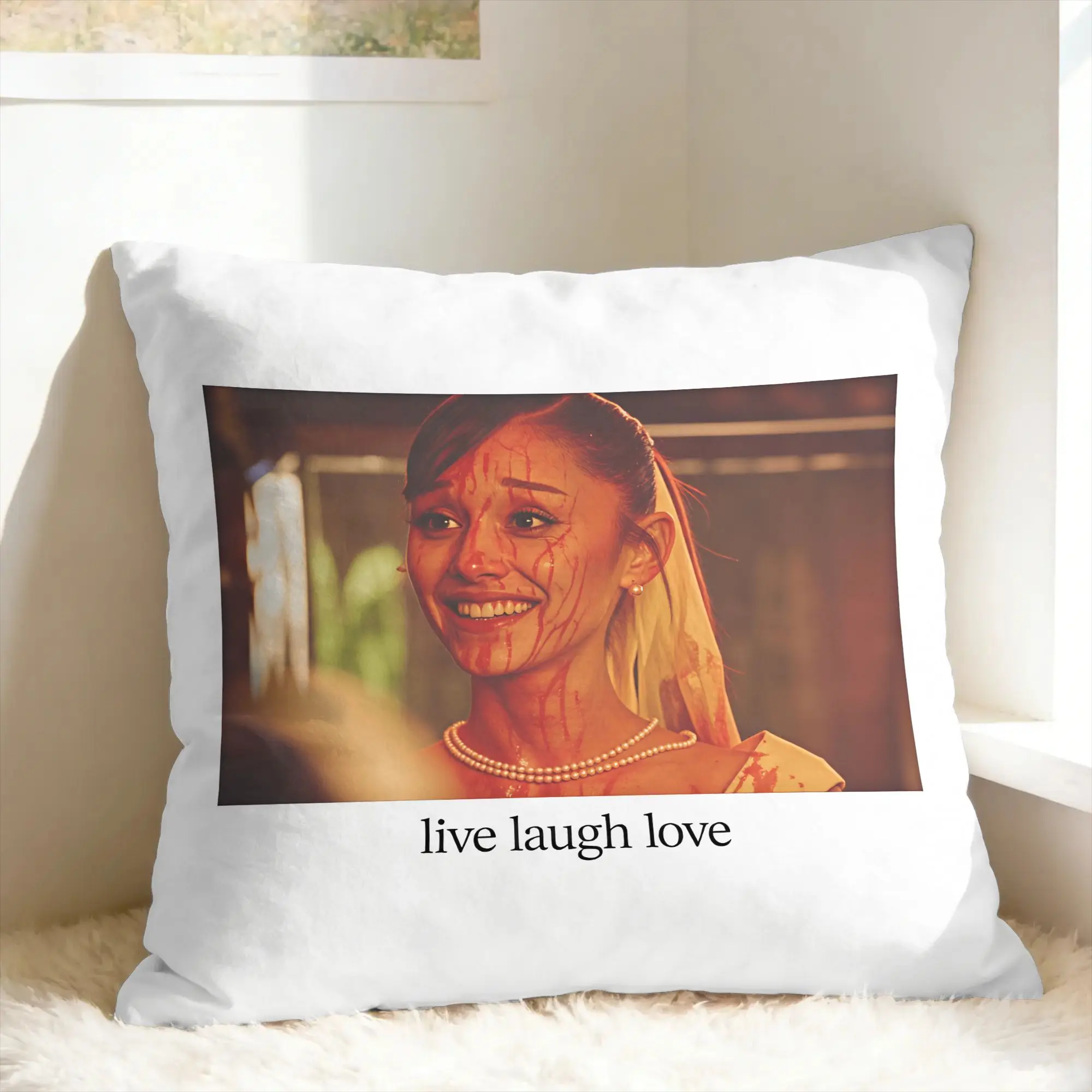 A-Ariana Grande Petal Core Pillow Case  Vintage Pillow Cover Square Pillowcases For Sofa Home Decoration