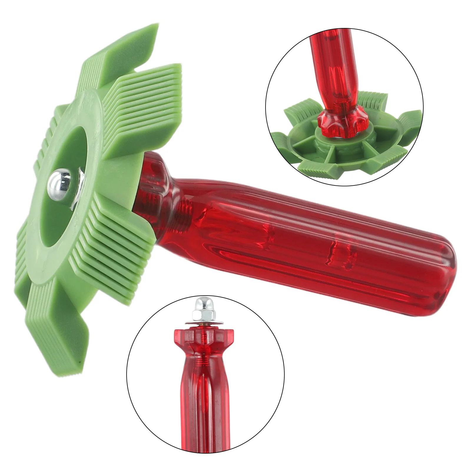 1Pc Air Conditioner Fin Repair Comb Cooler Condenser Compact Refrigeration Tool Home Improvement New And High Quality