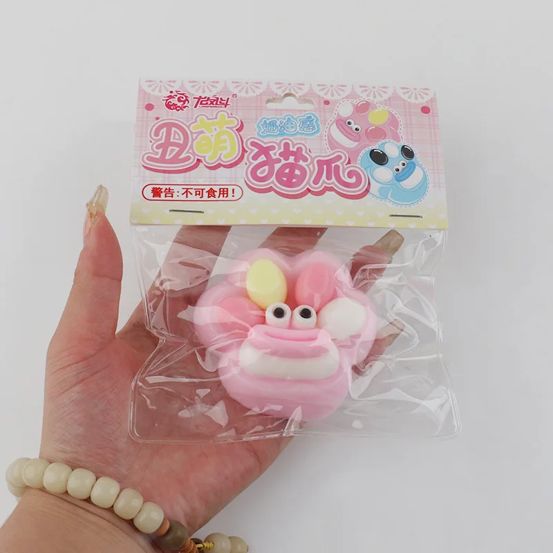جديد تململ ضغط لعبة طابا القط باو جديد تململ لعبة اليدوية Kawaii أفخم ليتل باو لعبة لتخفيف الضغط حفلة عيد ميلاد هدية