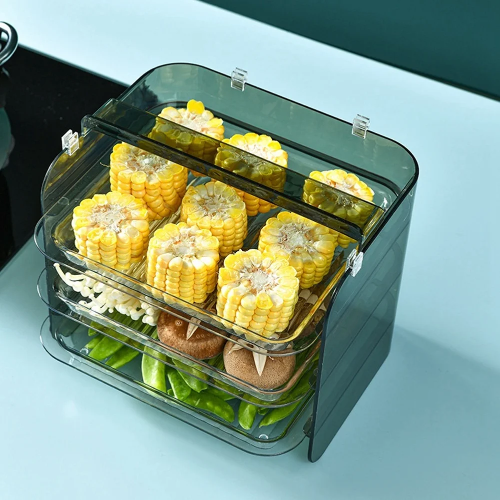 

L60A Multi Layer Dish Preparation Creative Net Red Tray Dish Wall Hanging Kitchen Multi Layer Hot Pot Dish