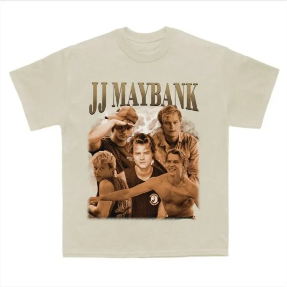 JJ Maybank Outer Banks Vintage Graphic Tee Women T-shirts Printed Crew Neck T-Shirt Loose T-Shirt Women Clothing