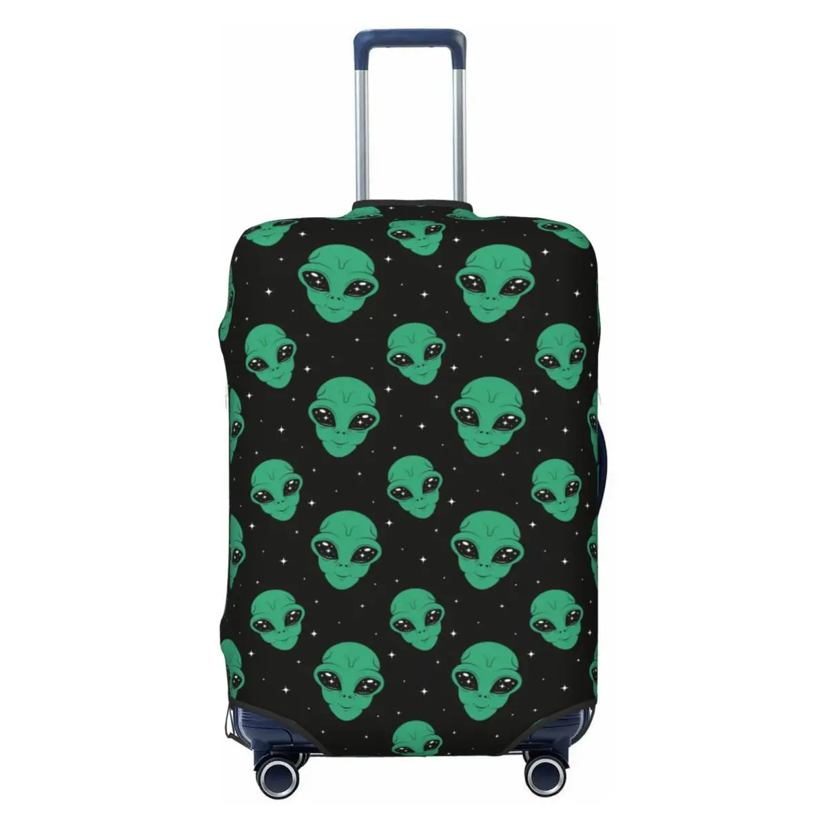 

Custom Cute Alien Suitcase Cover Washable Luggage Covers Protector for 18-32 inch