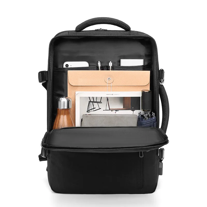 Tas Travel Ransel Multifungsi Ransel Kain Oxford Versi Korea Ransel Bisnis Tahan Air Kapasitas Besar Pria