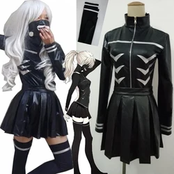 Tokyo Ghoul Cosplay Kaneki Ken dziewczęce mundury damskie Ken Kaneki marynarka do kostiumu Cosplay + spódnica + pończochy przebranie na Halloween garnitur